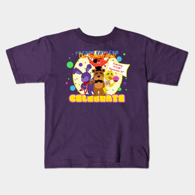 CELEBRATE Kids T-Shirt by SmidgeFidge